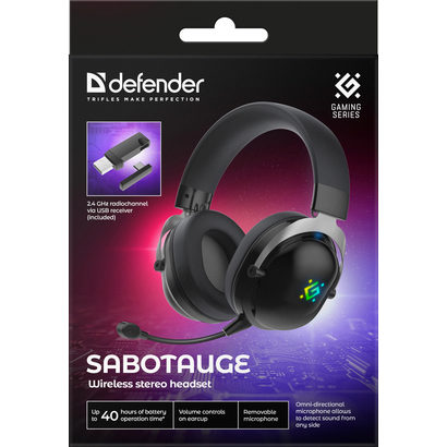 Наушники DEFENDER Sabotauge