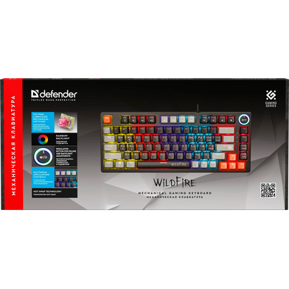 Игровая клавиатура DEFENDER Wildfire GK-213 RU