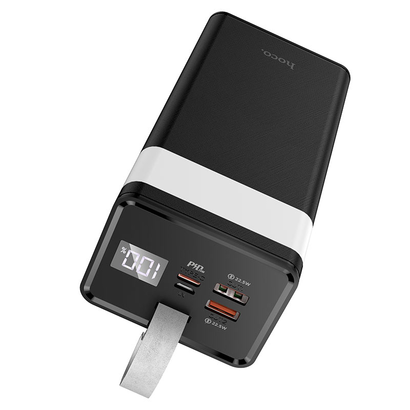 Внешний аккумулятор HOCO J86 Powermaster, 22.5W, 3.0А 40000mAh, черный