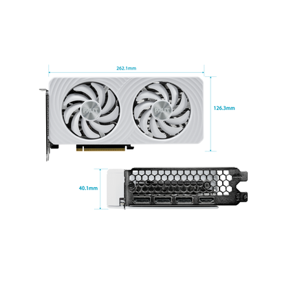 Видеокарта Palit RTX 5060 Ti PA-RTX5060TI WHITE OC 16Gb