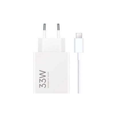 СЗУ Xiaomi Mi 33W Wall Charger (MDY-11-EZ) 33W 1USB-A, 3A + cabel type-C, белый