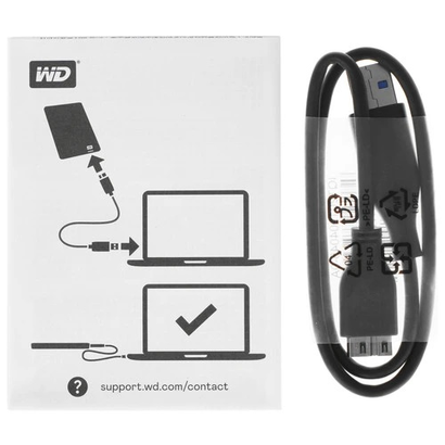 Портативный жесткий диск WD USB3.2 5TB WDBU6Y0050BBK-WESN