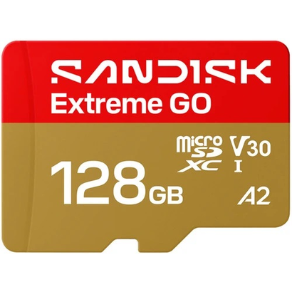 Карта памяти 128GB SanDisk microSDXC EXTREME GO Class 10 SDSQXGN-128G-GN6MN