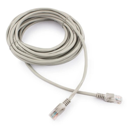 Патч-корд Cablexpert cat.6, 10м. серый PP6U-10M