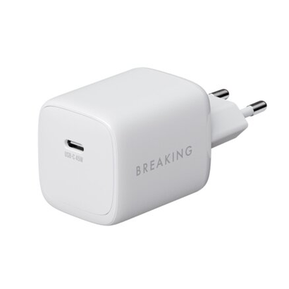 СЗУ Breaking P-20 USB-C, 45W, QC 3.0, 3.0A (Белый)