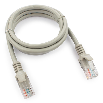 Патч-корд Cablexpert cat.6, 1м серый PP6U-1M