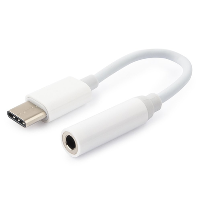 Переходник USB Type-C/Jack3.5F Cablexpert  CCA-UC3.5F-01-W