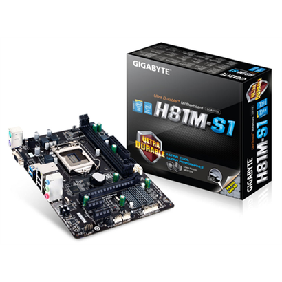 Mат.плата GIGABYTE Socket 1150 GA-H81M-S1