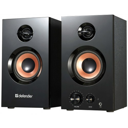 Акустическая система Defender 2.0 Aurora S20 2x10W дерево