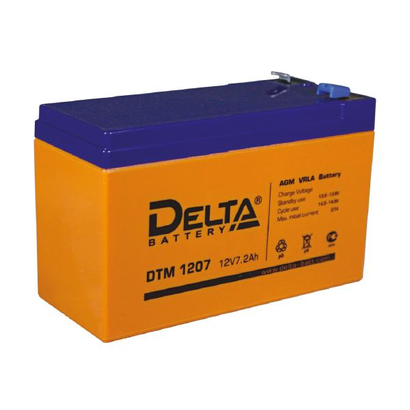 Аккумулятор DELTA  DTM 1207 7А/ч, 12В