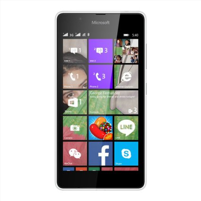 Телефон MicroSoft Lumia 540 White (белый)