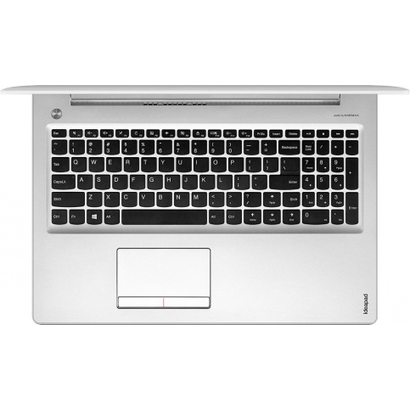 Ноутбук Lenovo 510-15ISK 15.6''FHD i5 6200U(2.3)/6GB/1TB/GF940MX-2Gb/DVD/WF/BT/W10 White 80SR00B5RK