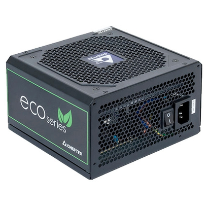 Блок питания  Chieftec 500W Retail GPE-500S [Eco] ATX v.2.3, КПД > 85%, A.PFC, 1x PCI-E (6+2-Pin), 4