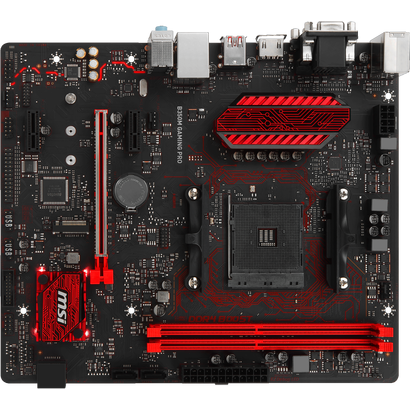 Mат.плата MSI Socket AM4 B350M GAMING PRO