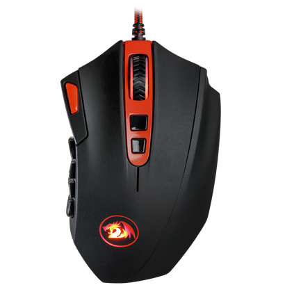 Игровая мышь Redragon FireStorm лазер,19 кнопок,50-16400 dpi