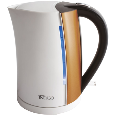 Чайник Scarlett IS-EK20P01 1.7л. 2200Вт белый/бронзовый (пластик)