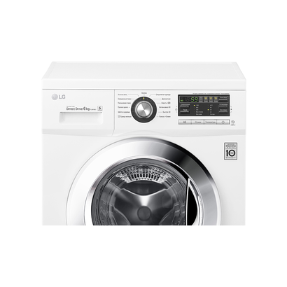Стиральная машина LG F1296ND3 кл.:A+ фронт. макс.:6кг белый