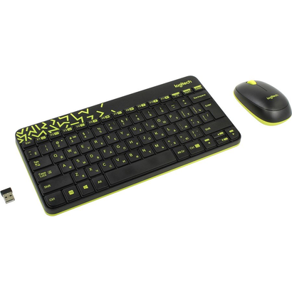 Комплект Logitech MK240 Nano Black 920-008213