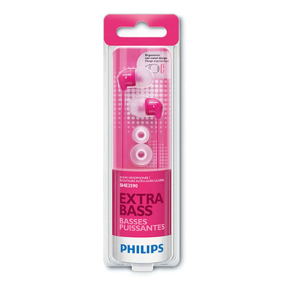 Наушники Philips SHE3590 розовые