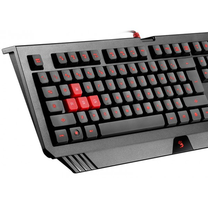 Клавиатура A4Tech Bloody B120, USB, подсветка, 4 резин кнопки