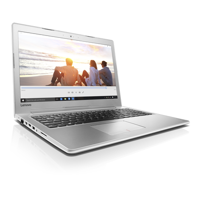 Ноутбук Lenovo 510-15ISK 15.6''FHD i5 6200U(2.3)/6GB/1TB/GF940MX-2Gb/DVD/WF/BT/W10 White 80SR00B5RK
