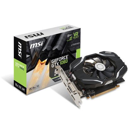 Видеокарта MSI GeForce GTX 1060 6G OC