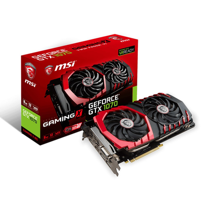 Видеокарта MSI GeForce GTX 1070 GAMING X 8G