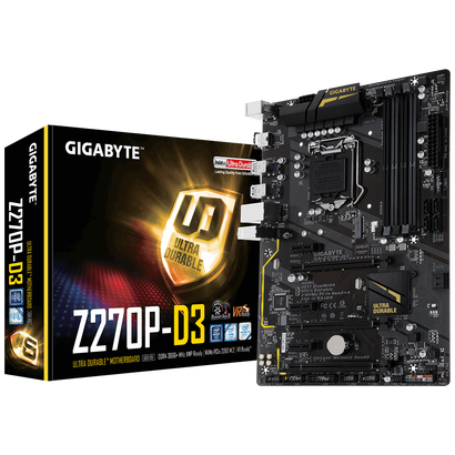 Mат.плата GIGABYTE Socket 1151 GA-Z270P-D3