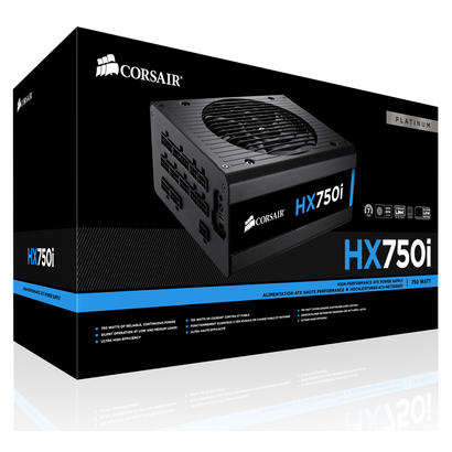Блок питания Corsair HX750i  CP-9020072-EU 750W Full Modular Power Supply