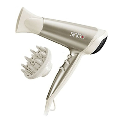 Фен Sinbo SHD 7039 2200Вт золотистый/белый