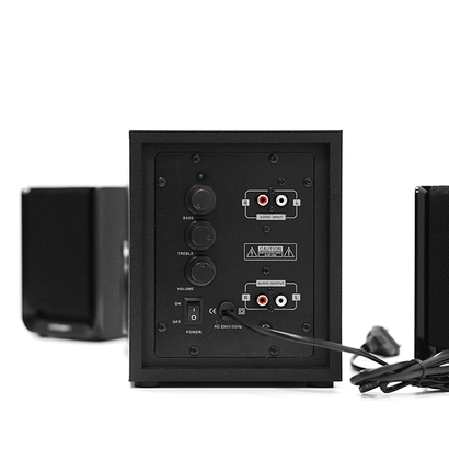 Акустическая система 2.1 CROWN CMS-410 Black ( Тип настольная акустика 2.1, 40W, МДФ, Ручное управле
