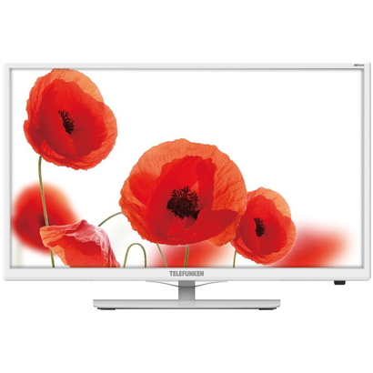 Телевизор LED Telefunken 23.6'' TF-LED24S38T2 белый/HD READY/50Hz/DVB-T/DVB-T2/DVB-C/USB (RUS)