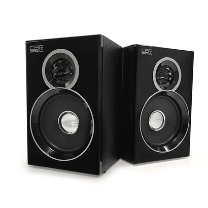 Акустическая система 2.0 CBR CMS 660, черный, Bluetooth 3.0 W*2, USB. материал: МДФ
