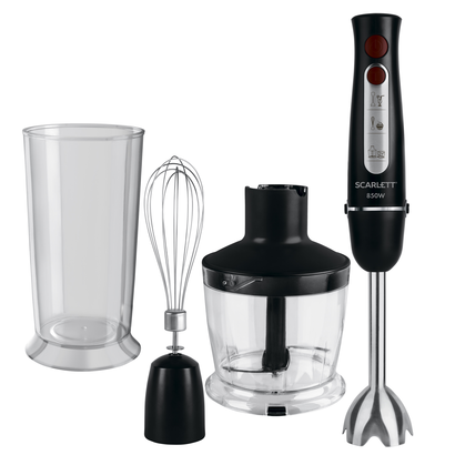 Блендер погружной Scarlett SC-HB42F33 850Вт черный