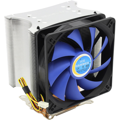 Кулер Ice Hammer IH-4401A <SocketAM2/754/939/940/LGA775, HeatpipeDirect, тепловые трубки, Al-Cu >