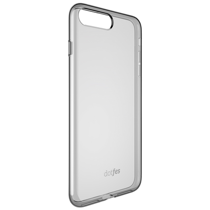 Накладка Dotfes G04 Ultra Slim TPU Case для iPhone 7/8 (trans-black)