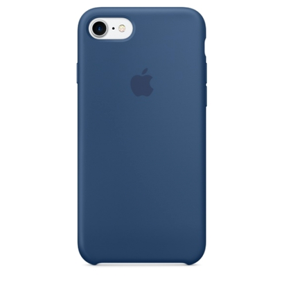 Чехол Apple Silicone Case для iPhone 7 (ocean blue)