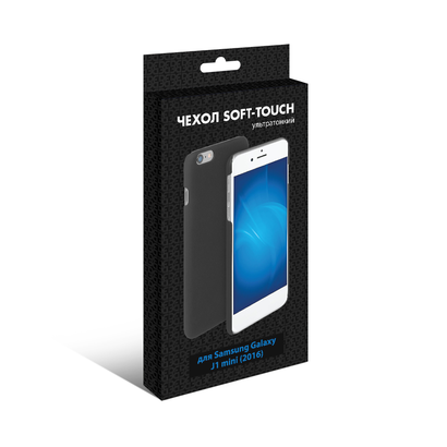 Чехол soft-touch для Samsung Galaxy J1 Mini (2016) DF sSlim-26