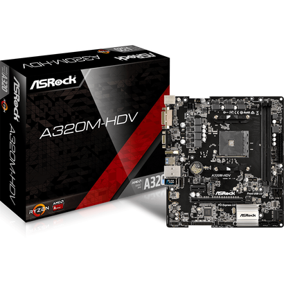 Mат.плата ASROCK SAM4 A320M-HDV