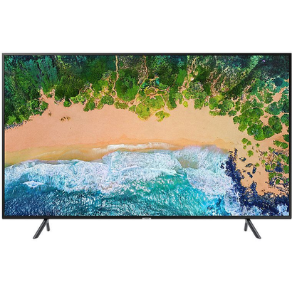 Телевизор LED Samsung 40'' UE40NU7100UXRU черный/Ultra HD/100Hz/DVB-T2/DVB-C/DVB-S2/USB/WiFi/Smart TV