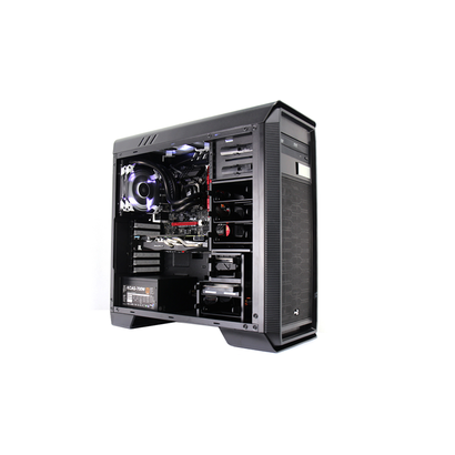 Корпус Aerocool [PGS-A] Aero-1000 чёрный с окном , ATX, без БП, 2х USB 3.0, сталь 0,8 мм.