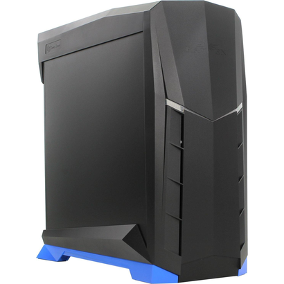 Корпус Silverstone Raven [SST-RVX01BA-W] , ATX, без БП ( ATX ), черно-синий, окно