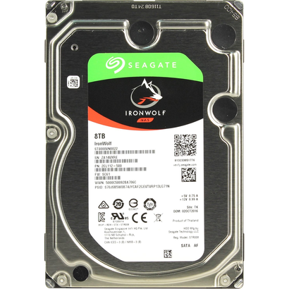 Жесткий диск 3.5'' 8 Tb 7200 Serial ATA III Seagate 256 Mb ST8000VN0022 IronWolf