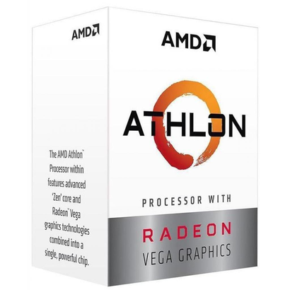 Процессор AMD X2 Athlon 200GE SAM4 3.2MHz, Radeon Vega Graphics BOX