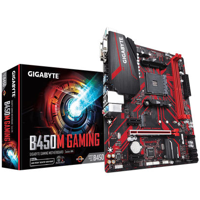 Mат.плата GIGABYTE SAM4 B450M GAMING