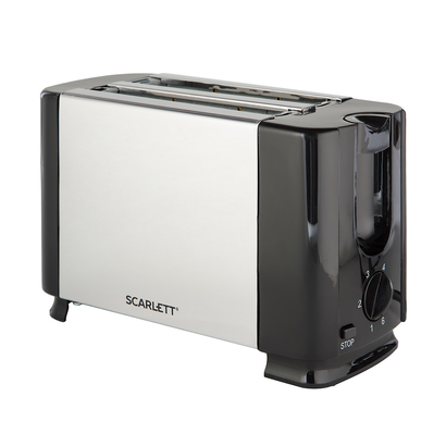 Тостер Scarlett SC-TM11012 700Вт серебристый/черный