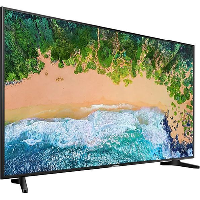 Телевизор LED Samsung 55'' UE55NU7090UXRU черный/Ultra HD/1000Hz/DVB-T2/DVB-C/DVB-S2/USB/WiFi/SmartTV