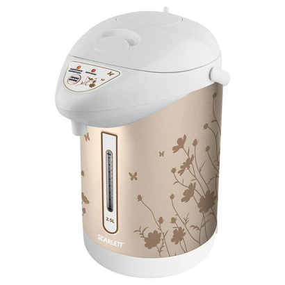Термопот Scarlett SC-ET10D11 2.5л. 750Вт белый/бежевый