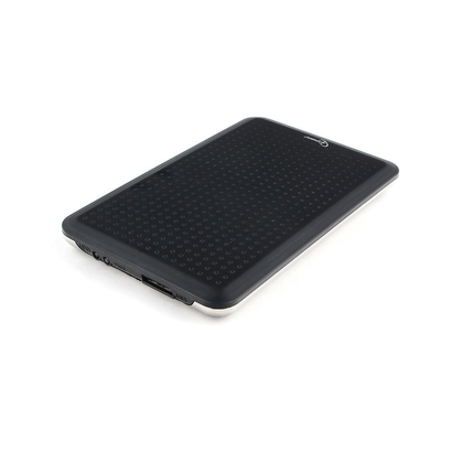 Внешний корпус 2.5'' Gembird EE2-U3S-60, чёрный, USB 3.0, SATA, нержавеющая сталь