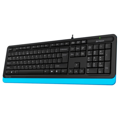 Клавиатура A4 Fstyler FK10 черный/синий